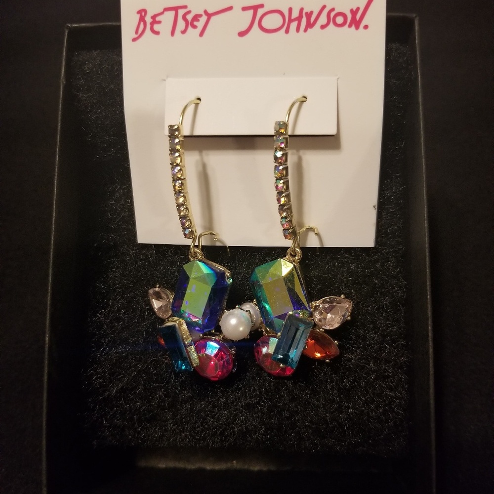 Long wire earrings